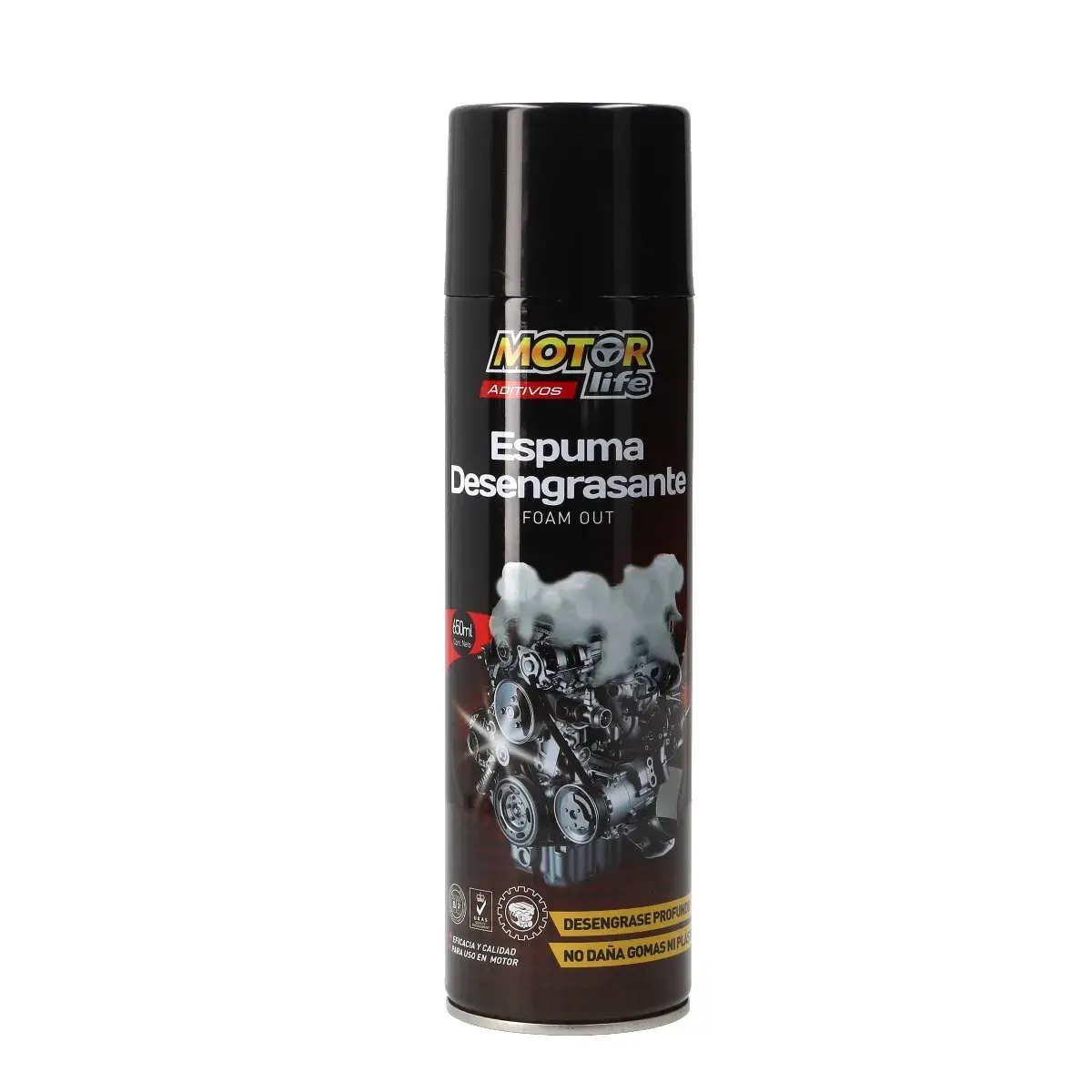 Motorlife desengrasante de motor en espuma 500ML