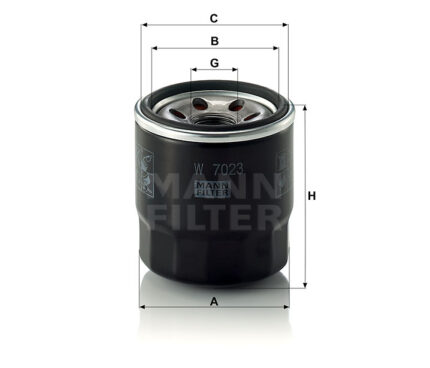 Filtro de aceite W 7023 = W610/82